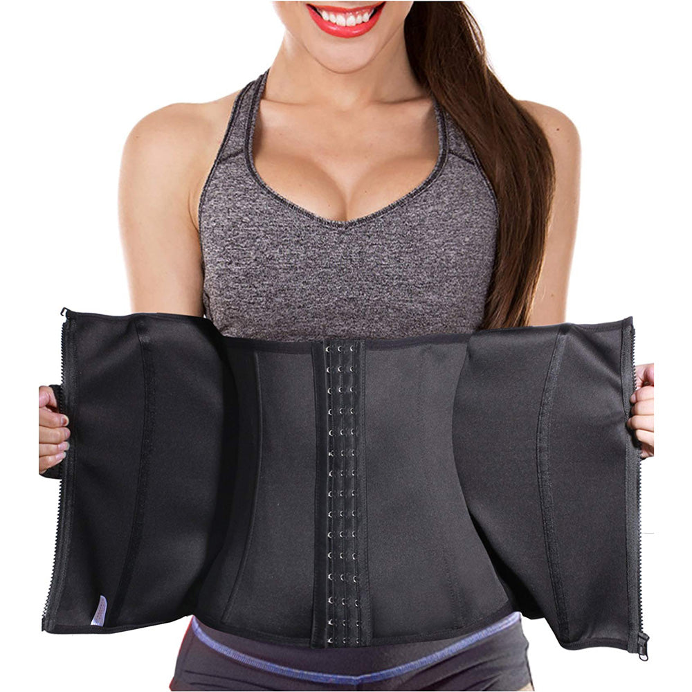 Exercise Waist Trainer Slimming Belt Lumbar Back Belt Sweat Belly Wrap For  Women Flat Tummy Premium