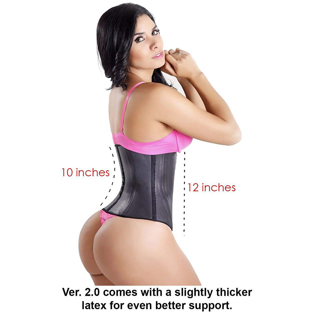 Fajas Colombianas Corset waist cincher natural latex fully lined with a  strong but soft fabric shapewear slimming for women-Shapewear & Fajas USA 